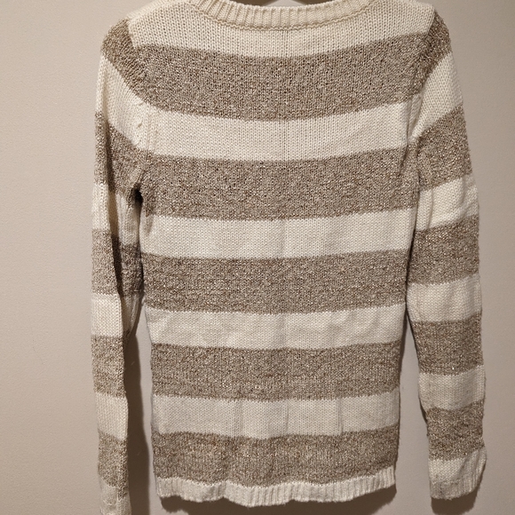Striped Knitted Sweater - Picture 3 of 6